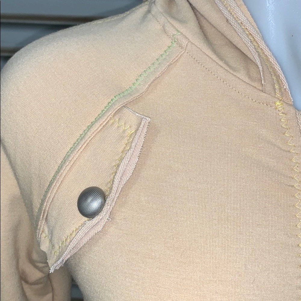 Lucy collection zip sweatshirt rooster appliqué - Picture 5 of 8